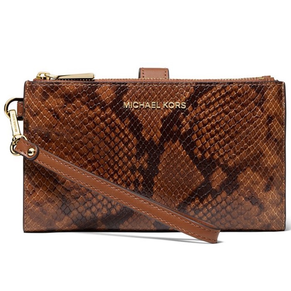 MICHAEL Michael Kors Jet Set Double Zip Wristlet
